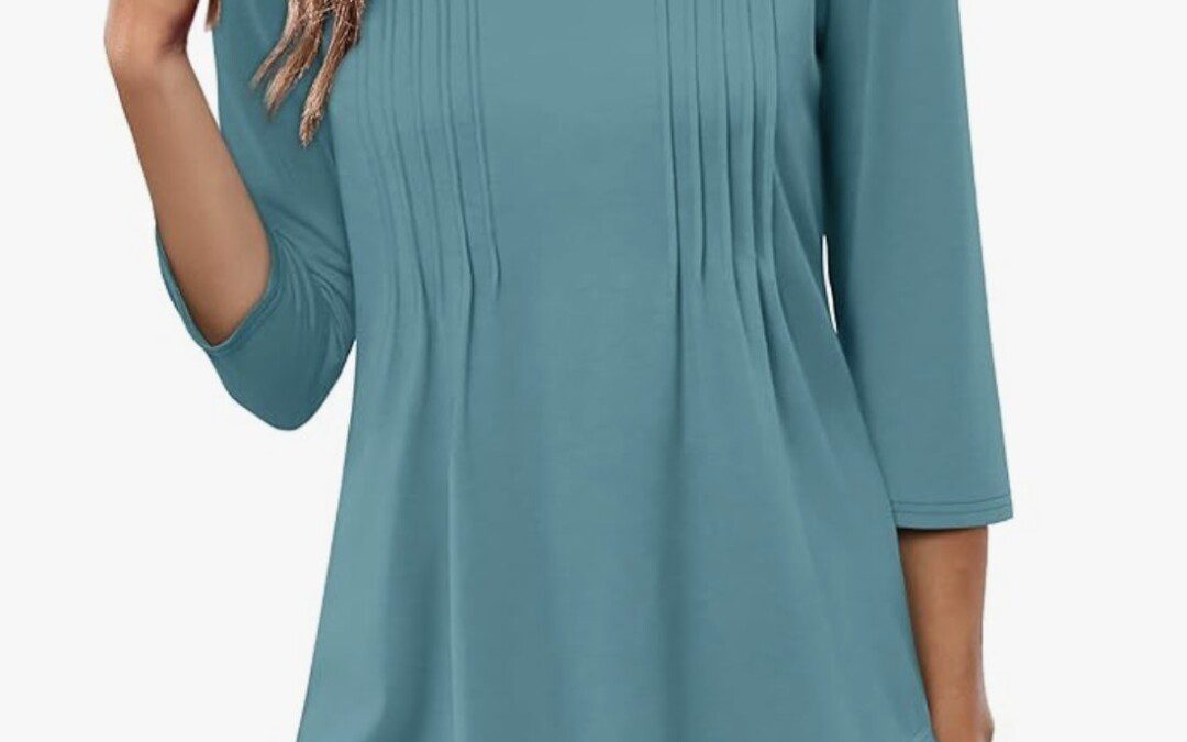 3/4 Sleeve Top – Just $3.99 shipped! Sizes S – XXL